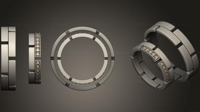 Jewelry rings (Ring 110, JVLRP_0592) 3D models for cnc
